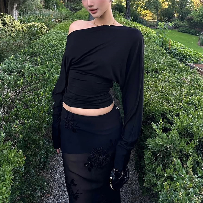 Atasan Wanita Model One Should - Blouse Off Shoulder ulasan dan harga