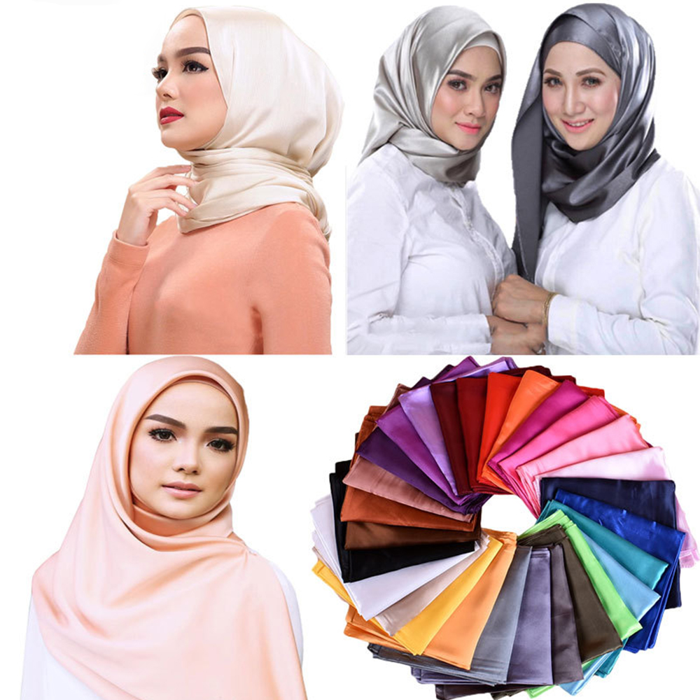 Syal Wanita Sutra Baru Lembut  - Headband Summer Knit ulasan dan harga